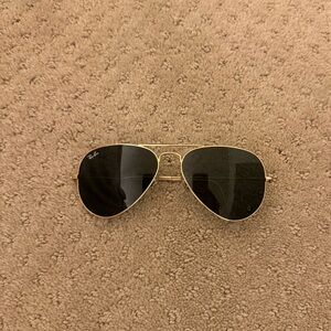 Kids Ray-Ban sunglasses gold and black